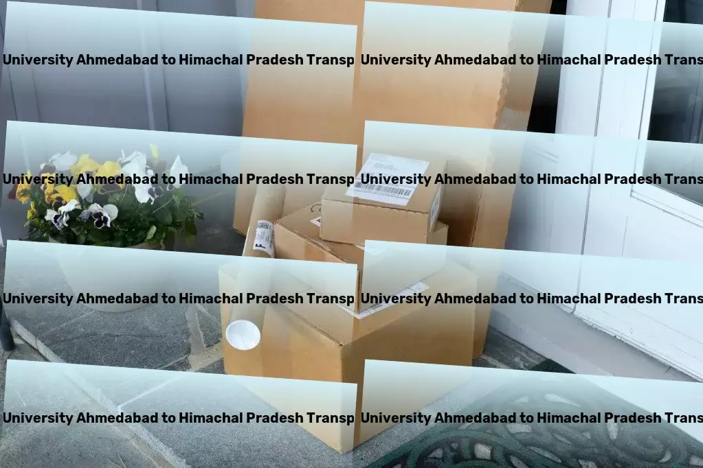 Sabarmati University Ahmedabad to Himachal Pradesh Transport Beyond transportation: Crafting logistics masterpieces in India! - Long-distance logistics services