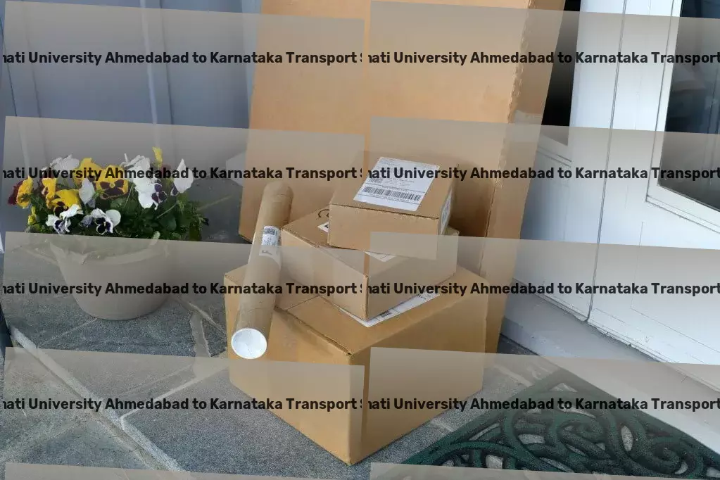 Sabarmati University Ahmedabad to Karnataka Packers And Movers Rapid shipment services